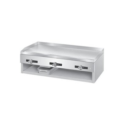 Comstock-Castle 1030 30'' Countertop Gas Griddle with Manual Controls, 1/2'' St...