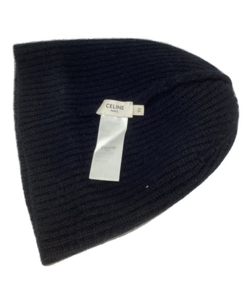 CELINE embroidered knit hat black 2A45R734L | eBay