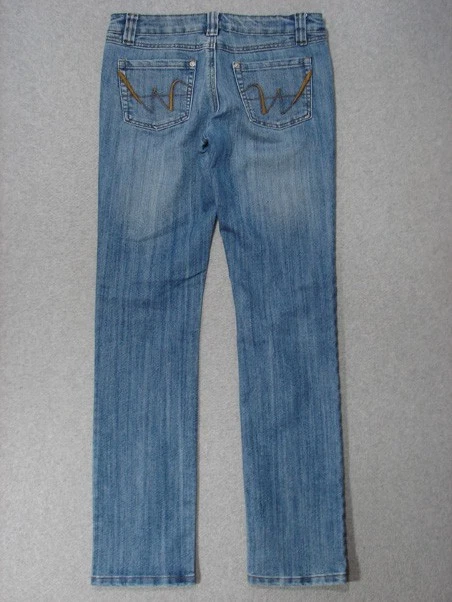 SD09448 ** мокрый печати ** узкие женские джинсы sz5R; изящные джинсы! - Изображение 2 из 4