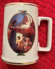 Vintage Set of 2 Original Coca Cola Santa Collectors Mugs Winter Cozy Holiday — photo 4