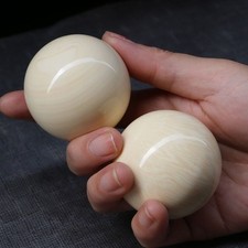 Hand Exercise Massage Balls Double Sphere Set Pair Grip Therapy Stress Relief