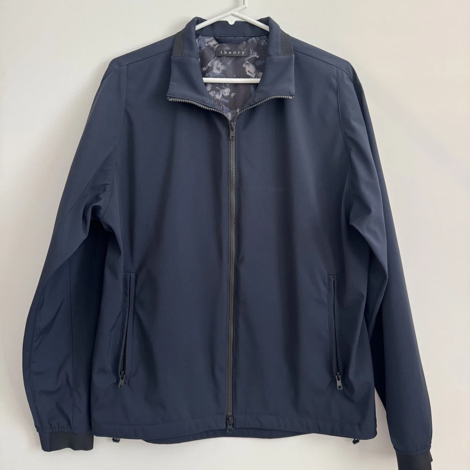 Theory Jacket Size Medium Navy Blue - Image 4 of 4