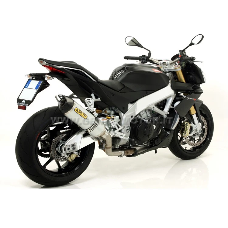 Exhaust + Link Arrow R. Tech AK Alu Aprilia Tuono V4 R 2011 > 2015 - Image 3 of 3