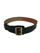 Jay-Pee Genuine Top Grain Bridle Cowhide Duty Man Police Black Belt 34