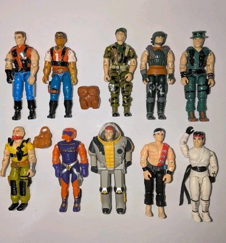 10 Figure Lot Renegades 1987 G.I. Joe Red Dog Mercer Taurus Dodger Annihilatior