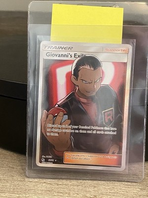 giovanni's exile pokemon card value Pokemon Graded: Giovanni's Charisma 204/165 Scarlet & Violet 151 (2023 –  Double Infinity Gaming main image 1