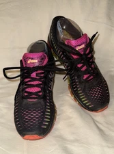 Asics Womens Sz 8 Gel Quantum 360 Running Gym Shoes Blue T5J6N Lace Up