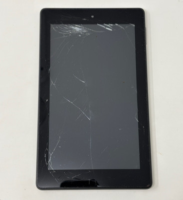 Amazon Kindle Fire HD 7 7th Generation 8GB Wi-Fi 7'' Black Tablet SR043KL BROKEN