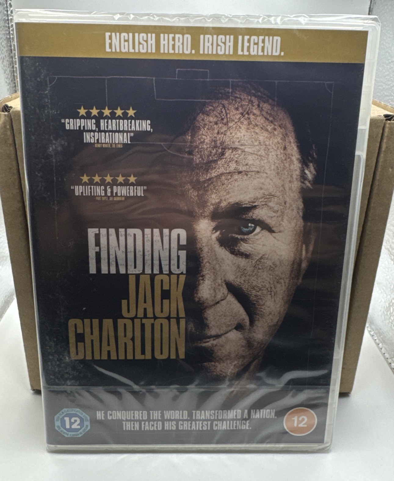 Finding Jack Charlton DVD (2020) Gabriel Clarke Brand New & Sealed **FREE P&P**