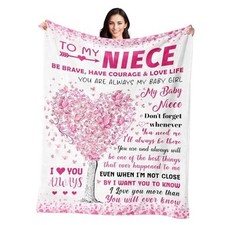 from Auntie - Valentines Day Gifts for Niece - to My 50"x60" Niece Gifts