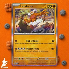 Landorus 110/191 Scintille Urgenti Rara Carta Pokemon TCG Combattimento Singola