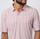 $65 Swannies Men’s Golf Erick Polo Shirt- Melon - Large - New Tags