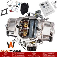 4 Barrel 650 Cfm Carburetor For 4150 Holley Brawler Double-pumper Electric Choke