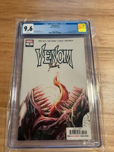 CGC-Graded 9.6 Venom Issue #3 - Ryan Stegman (2018) 1st appearance of Knull