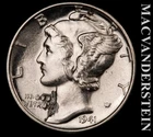 1941 Silver Mercury Dime - Choice Gem Brilliant Uncirculated  Lustrous  #L5967