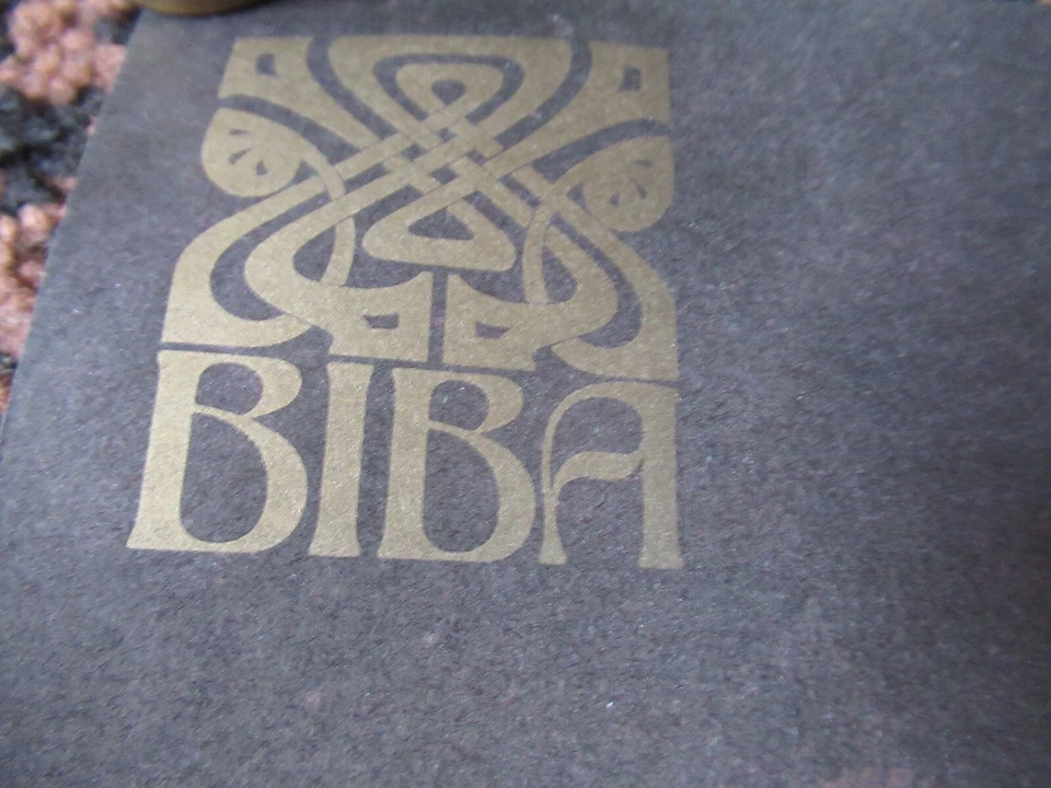 1974 Original Biba (1964-1975) Poster 28"x13.5" Near Mint Barbara Hulanicki - Image 3 of 4