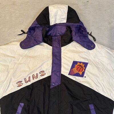 Vintage 90s NBA Pro Player Phoenix Suns Full Zip Jacket Basketball