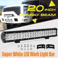 20" 126W  LED Light Bar Combo Beam Work Driving Offroad 4WD Truck ATV UTE 21inch