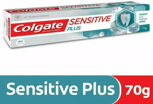 3x Colgate Sensitive Plus Instant Relief from Toothpaste 70g Pro Argin formula - Picture 2 of 6