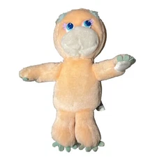 Vintage Turtle Tots Tuggy 1988 Mattle Plush Incomplete!