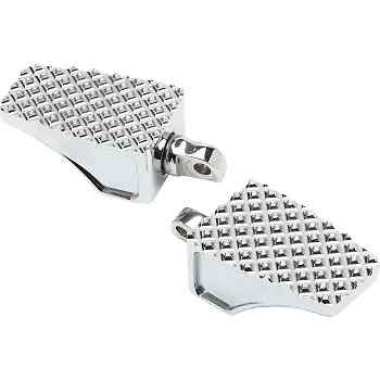 LA Chrome County Footpegs w New Clevis Harley Low Rider S 117 22