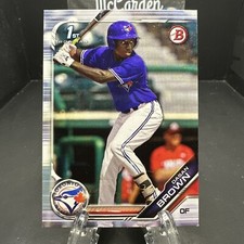2019 Bowman Draft Dasan Brown #BD-63 Toronto Blue Jays