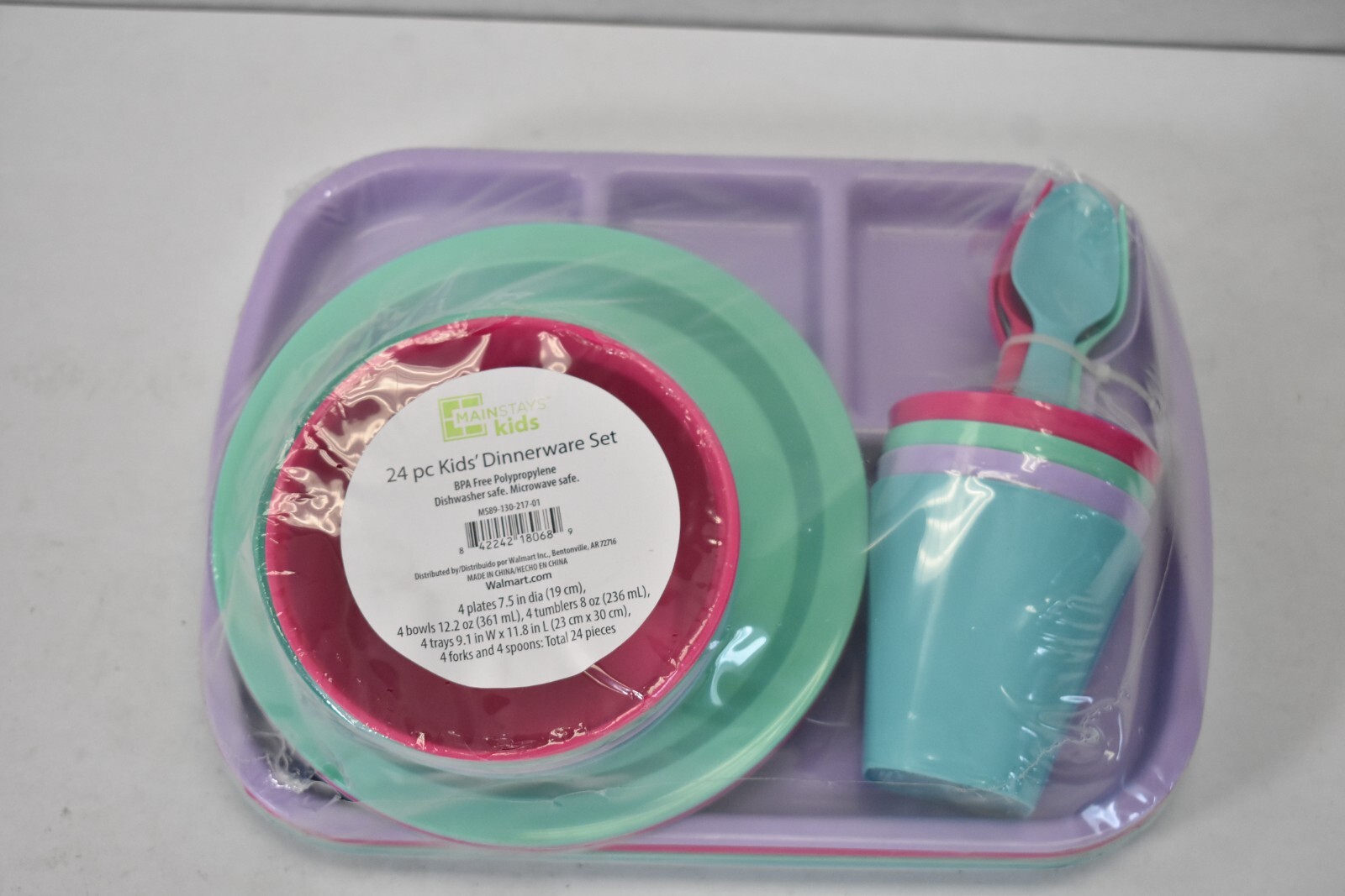 Multi Colored Dishwasher Safe Spoon Fork