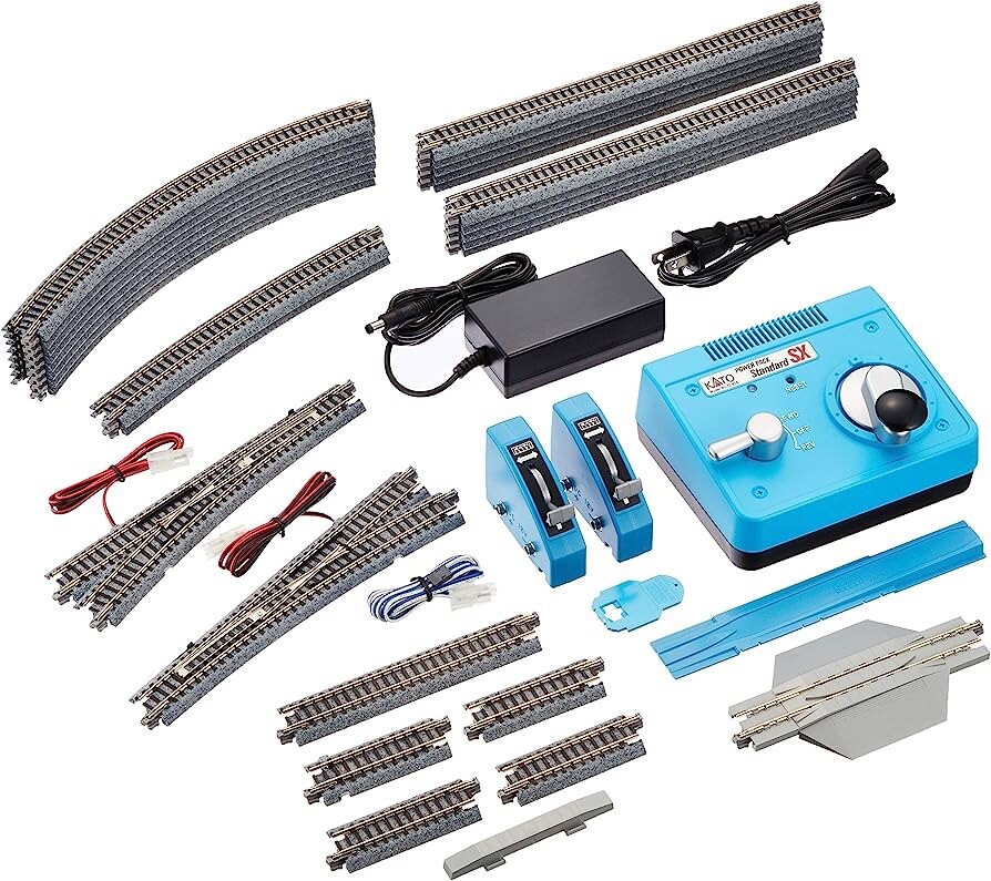 K20-853 N Gauge Kato Unitrack (BM2) OVAL/PASSING LOOP TRACK