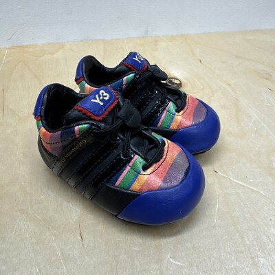 Adidas Y-3 Yohji Yamamoto Kids Size 2 k Baby Infant Kids Walking Sneakers Shoes