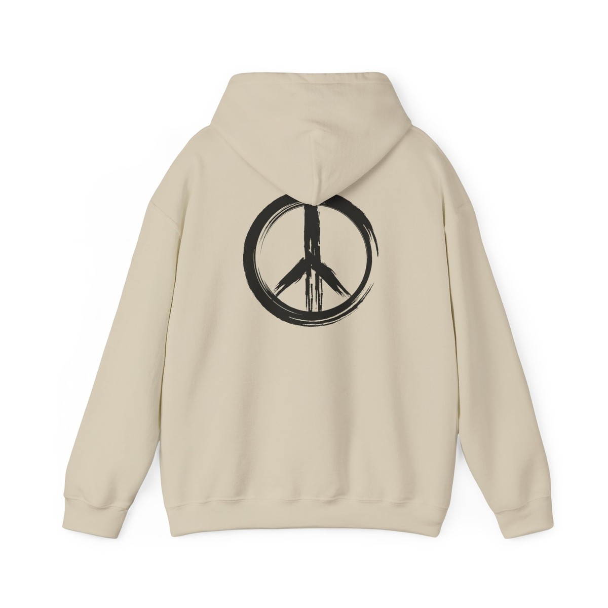 Peace Sign Hoodie Front and Back Design Unisex Sweatshirt | eBay