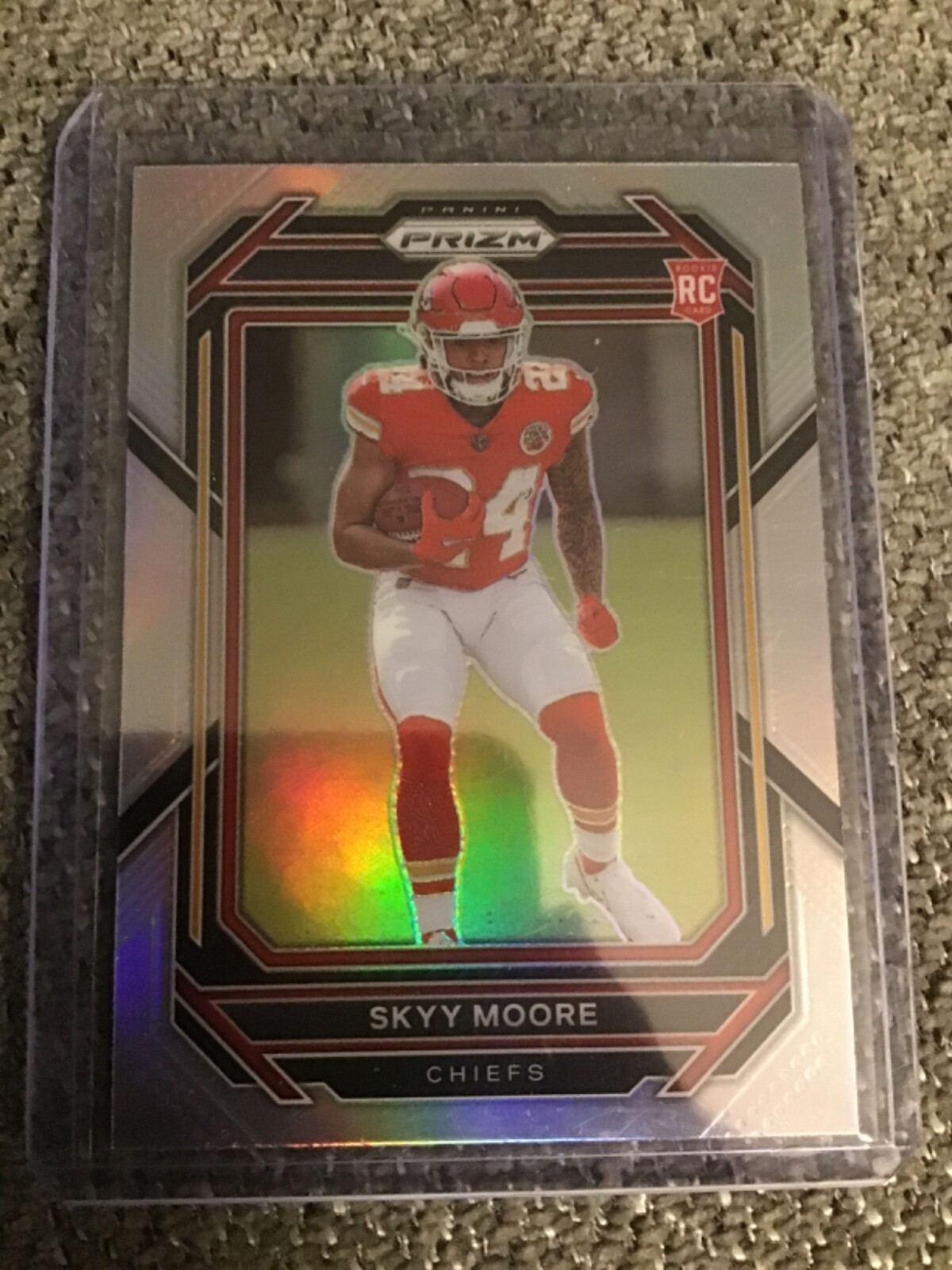 2022 Panini Prizm - Rookies Silver Prizm #331 Skyy Moore (RC)