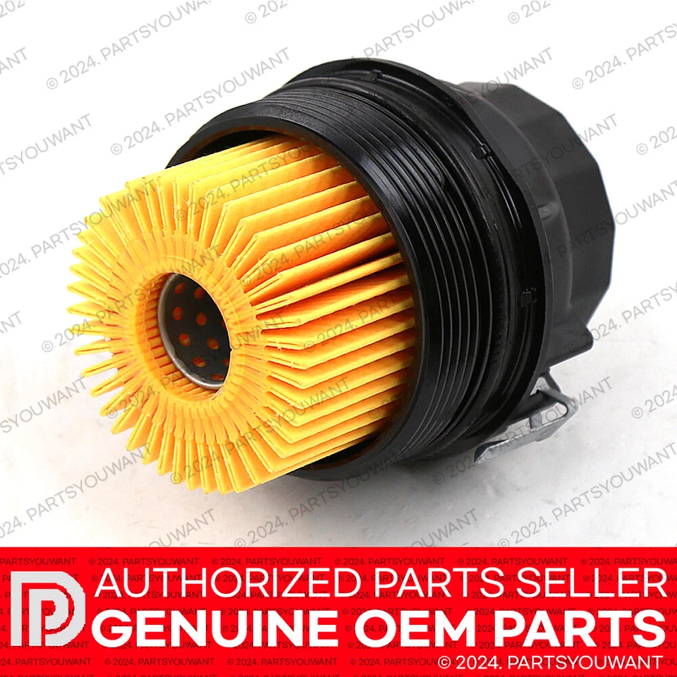 GENUINE Toyota / Lexus New OEM Engine Oil Filter Housing Cap Holder 15650-38020 - Image 3 of 4