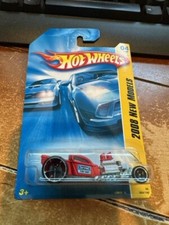 2008 Hot Wheels New Models Ratbomb #4 Red