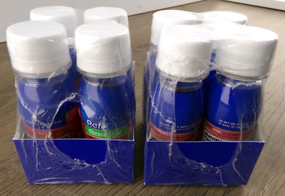 8ct ReliOn Glucose Shots 2oz Each, Pomegranate, 15g Fast-Acting Carbs, New S5
