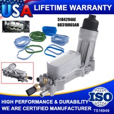 Conjunto adaptador carcasa filtro enfriador de aceite para Chrysler Dodge Jeep 3,6 L 5184294A