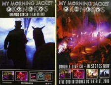 MY MORNING JACKET 2006 okonokos 2 sided promo poster Flawless NEW old stock