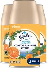 Glade Automatic Spray Refill, Air Freshener for Home and Bathroom, Coastal Sunsh
