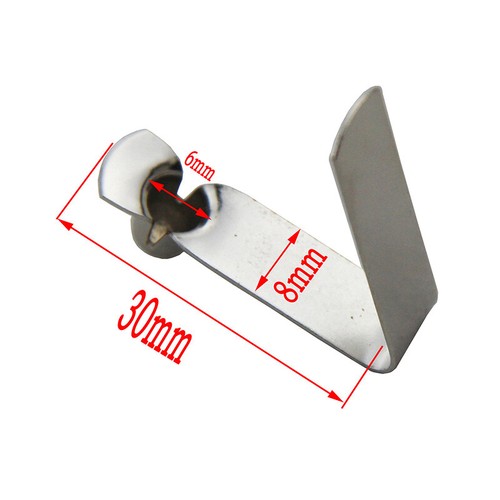 50pcs/Bag Kayak Paddle Tent Pole Push Solid/Hollow Button Spring Snap Clips - Picture 43 of 47