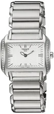 Tissot Ladies T-Wave Stainless Steel Diamond Watch - T0233091103101 NEW