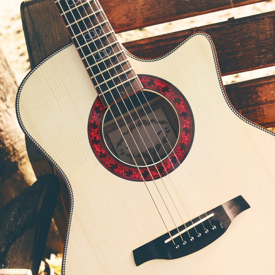 Sound Hole Sticker Guitar Soundhole Acoustic Rosette Decals Inlay