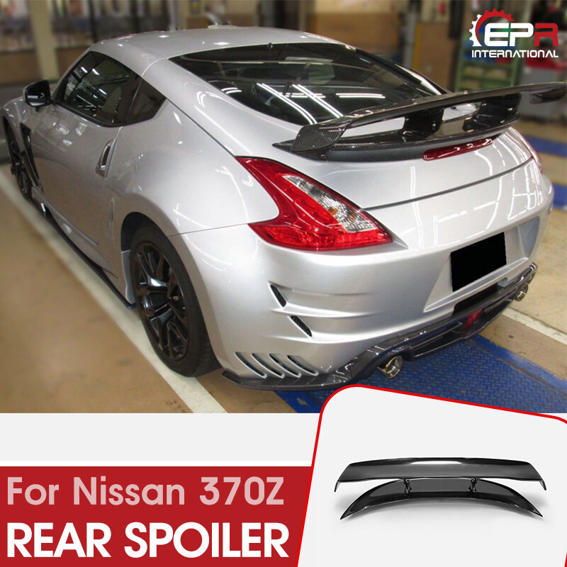 For 2009+ Nissan Fairlady 370Z Z34 VS Style FRP Unpainted Rear