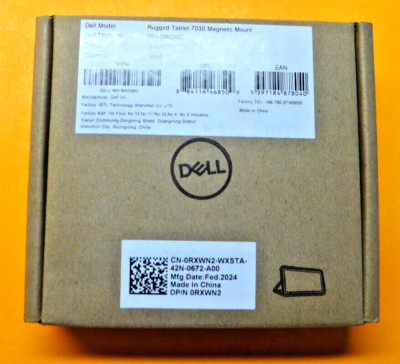 New Dell Latitude 7030 Rugged Extreme Tablet Magnetic Mount RXWN2