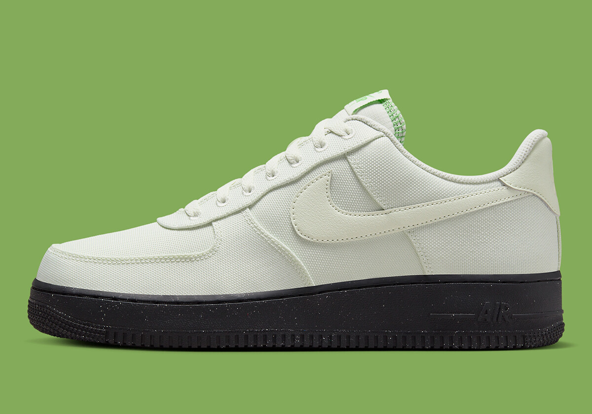 Мужские кроссовки Nike Air Force 1 07 LV8 Low Next Nature Sea Glass черные FJ4160-002