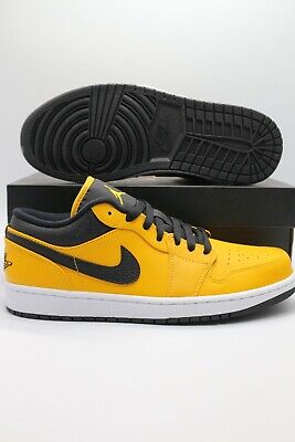 Nike Air Jordan 1 Low University Gold Black White 700 Men S Gs Sizes Ebay