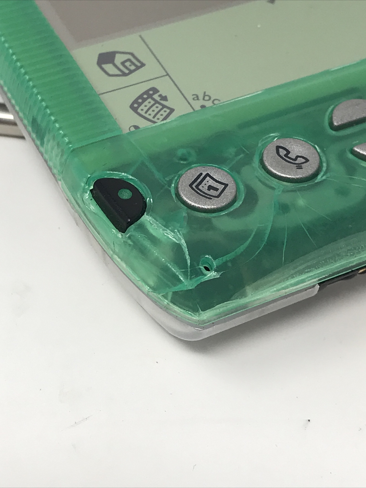 Handspring Visor Deluxe Translucent Blue Portable PDA Organizer Palm