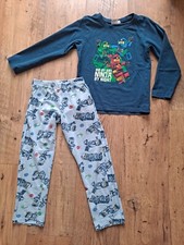 Lego Ninjago kids boys girls pyjamas size 5 - 6 years used