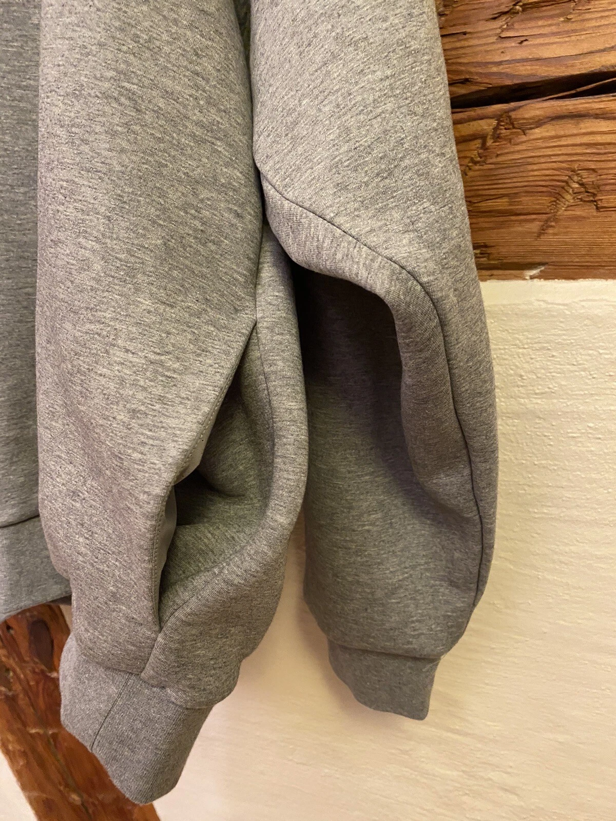 SACAI Felpa con cappuccio Adidas basket Nuova Grigia Taglia L