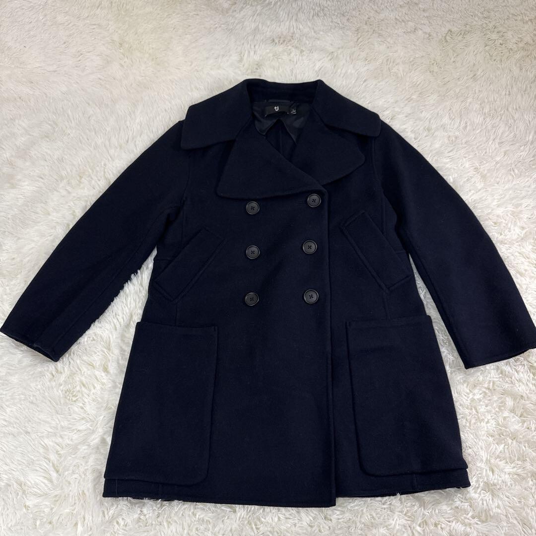 ユニクロ　ピーコート　Jil Sander　ジルサンダー　XXL 
稀少 Uniqlo x Jil Sander +J Double Face Pea Coat Women Navy XS
