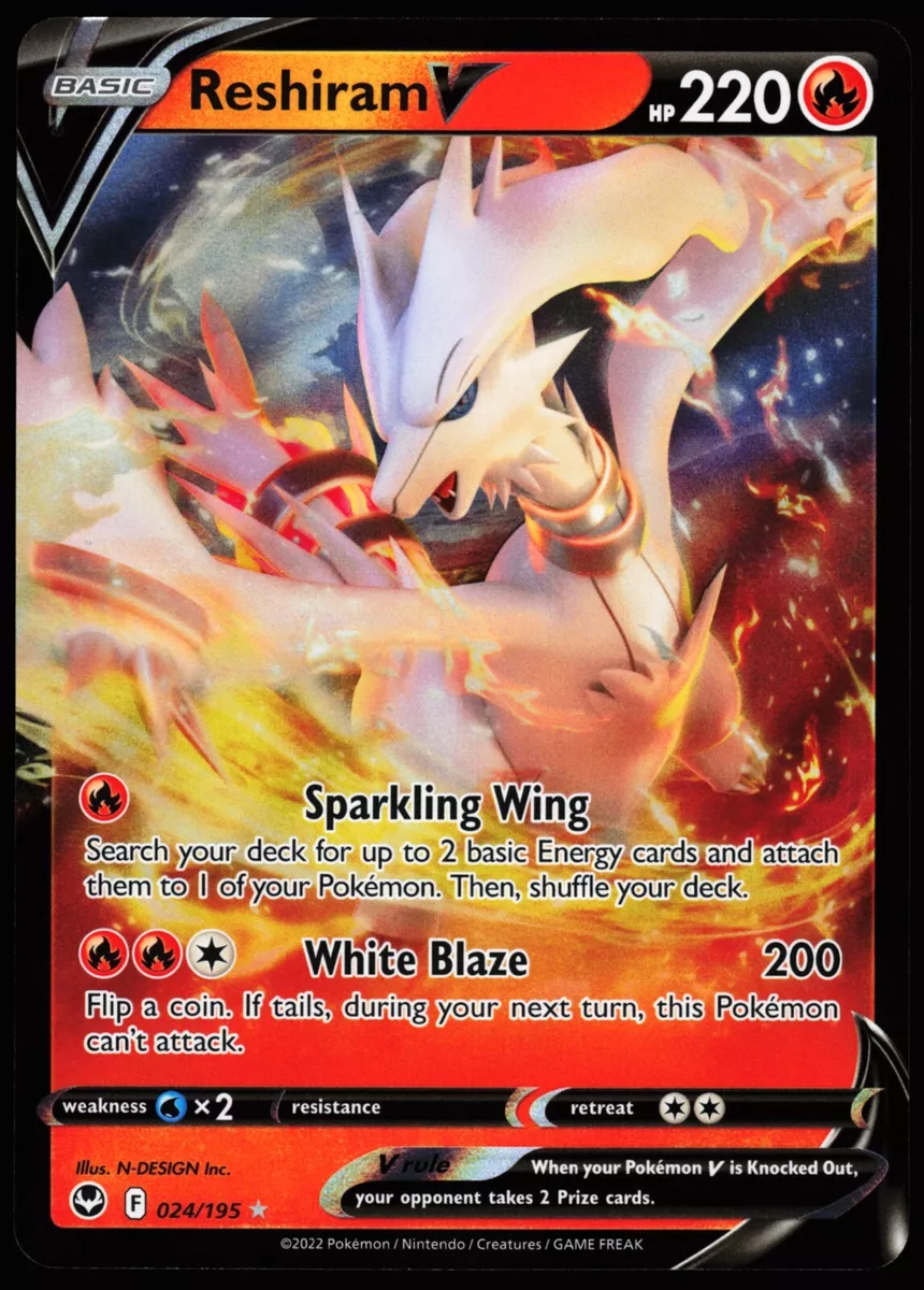 024/195 - Reshiram V – Cup of Cards