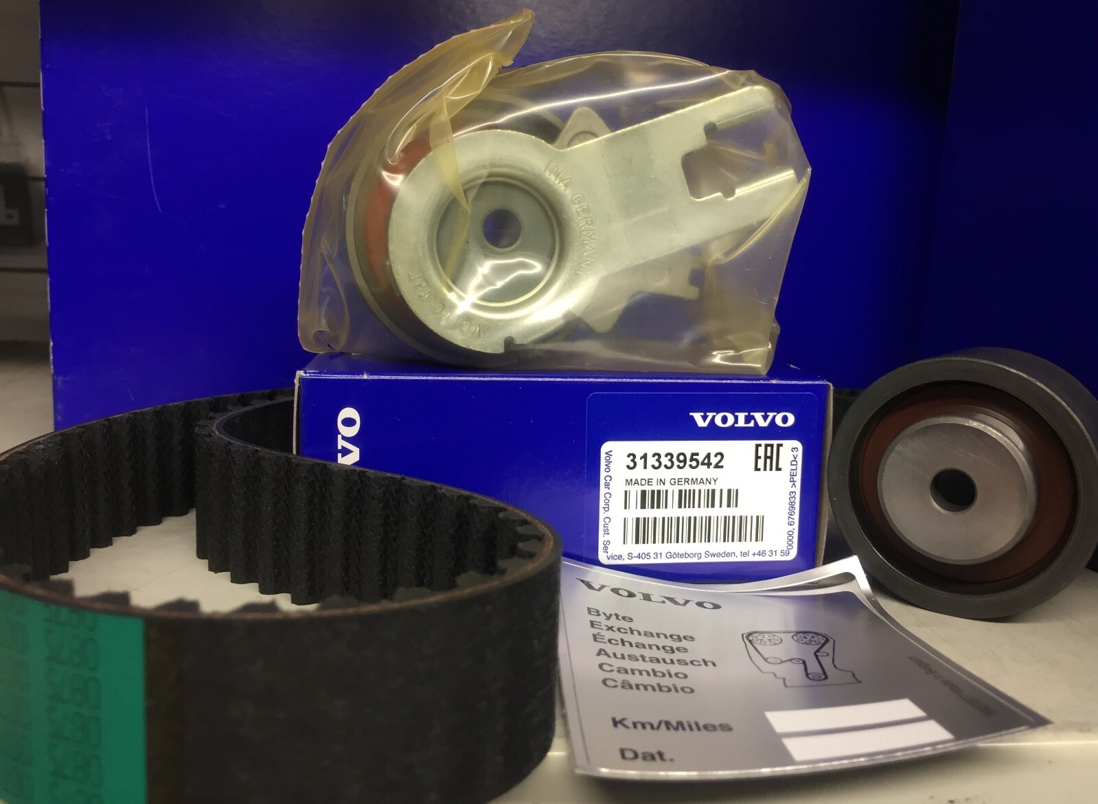 Genuine Volvo Timing Belt kit D5 31359568 XC60 V70 V60 V40 C70 eBay